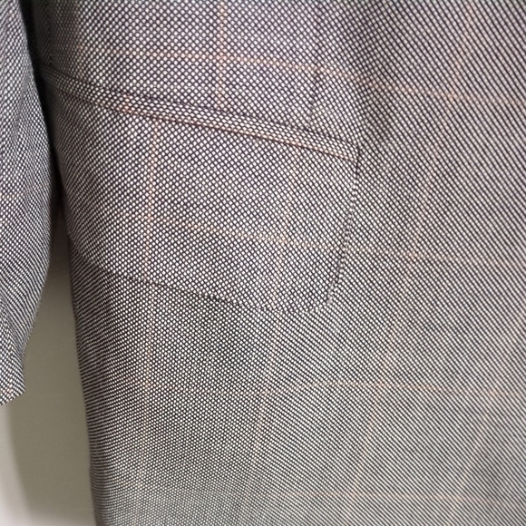 Ermenegildo Zegna Wool Plaid Houndstooth Blazer Sport Coat Jacket Size 52 (US L) - Picture 5 of 12